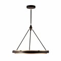 Alora Duo Black Gold Pendants PD302732CBGs